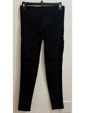 Solid Black Leggings Size Large